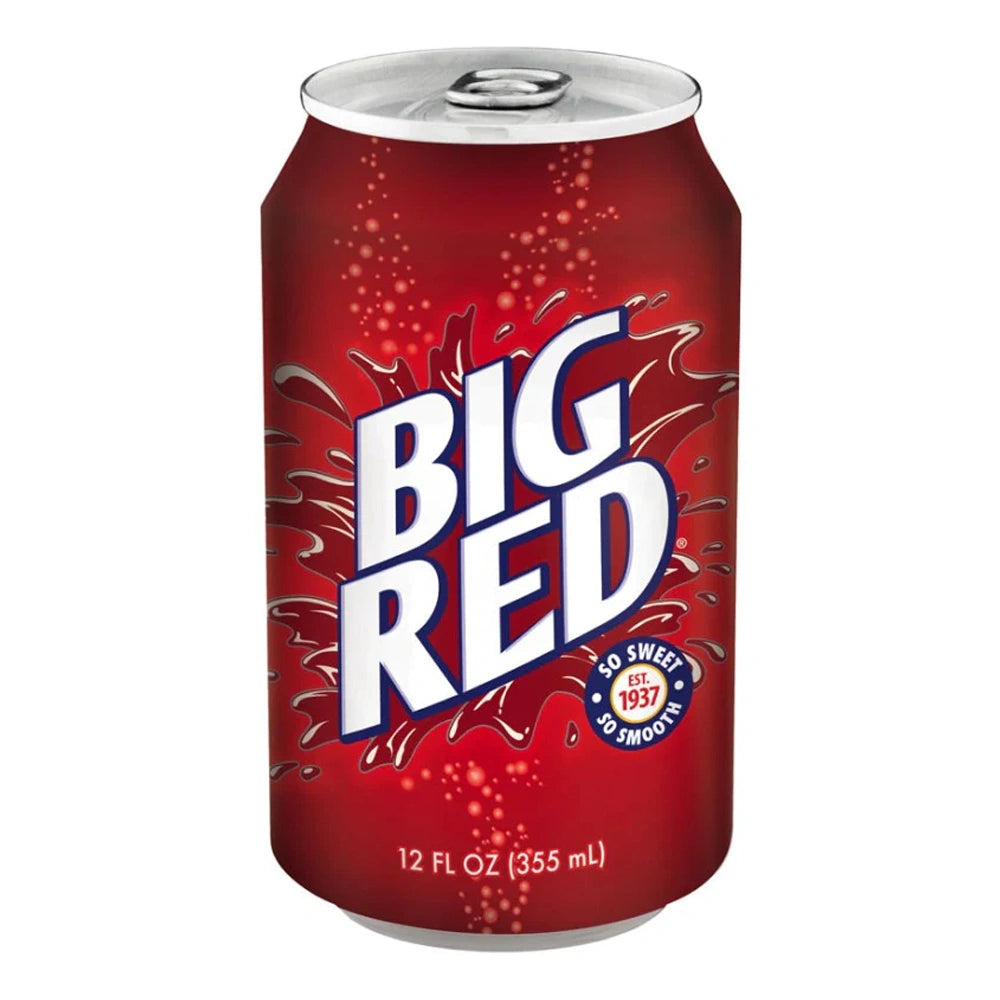 Big Red soft drink can USA 355ml