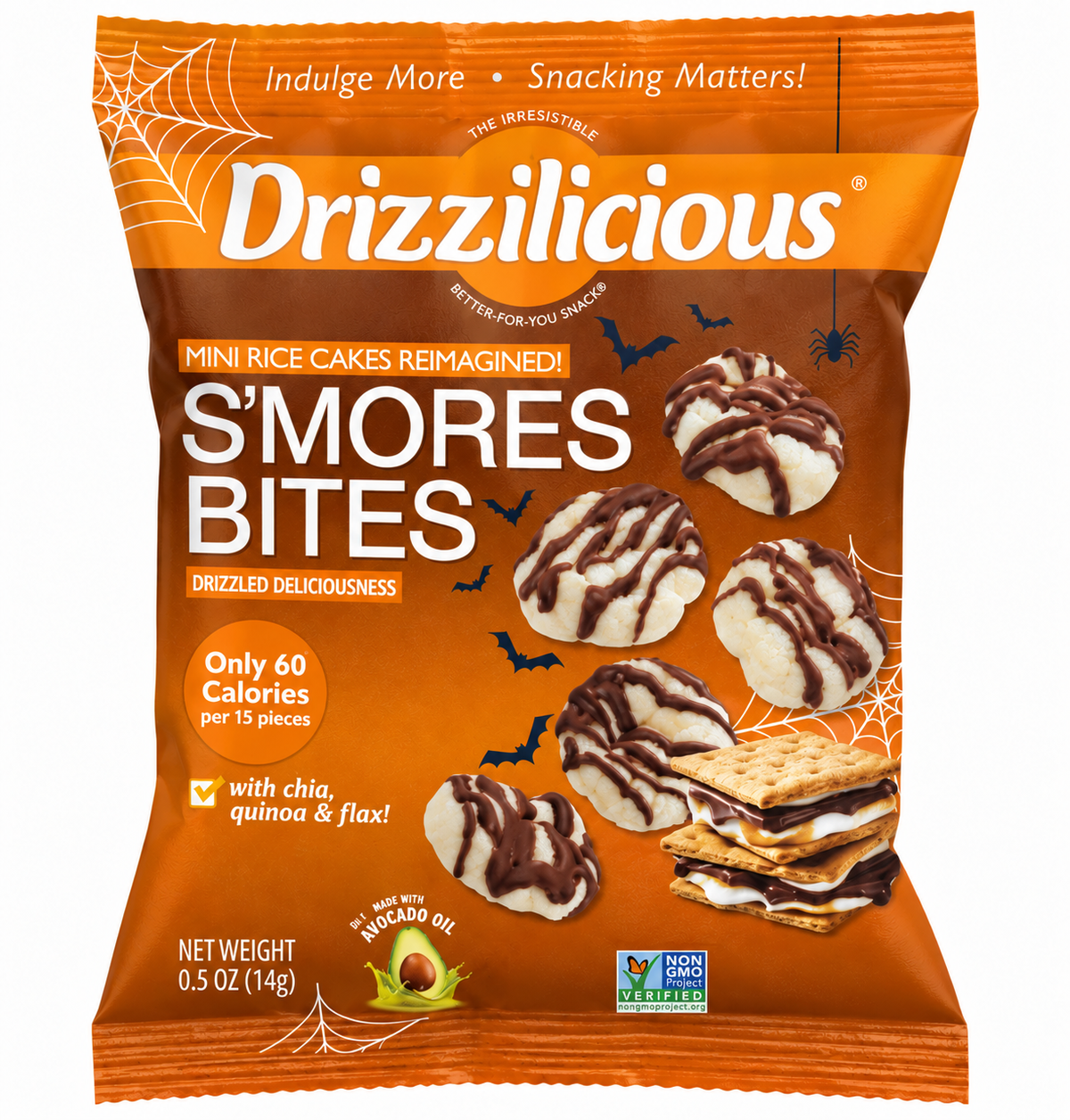 Drizzilicious S'mores Bites 14g single pouch