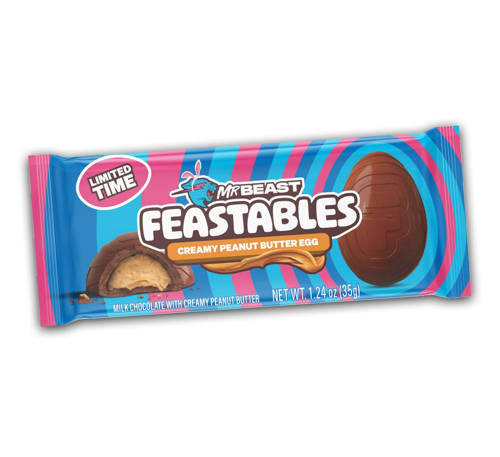 Feastables Peanut Butter Egg 35g front of pack
