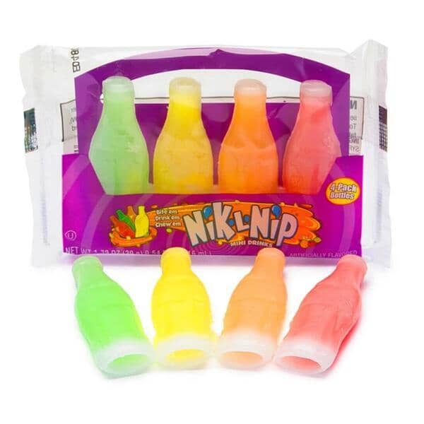 Nik-L-Nip Original Mini Drinks 4 Pack 39g front-of-pack