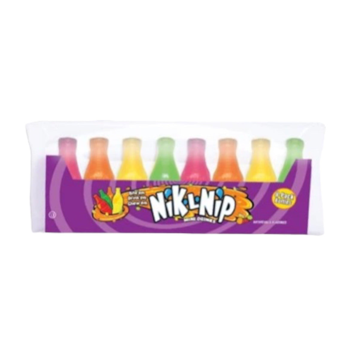 Nik-L-Nip Original Wax Bottles 8 Pack 79g front-of-pack