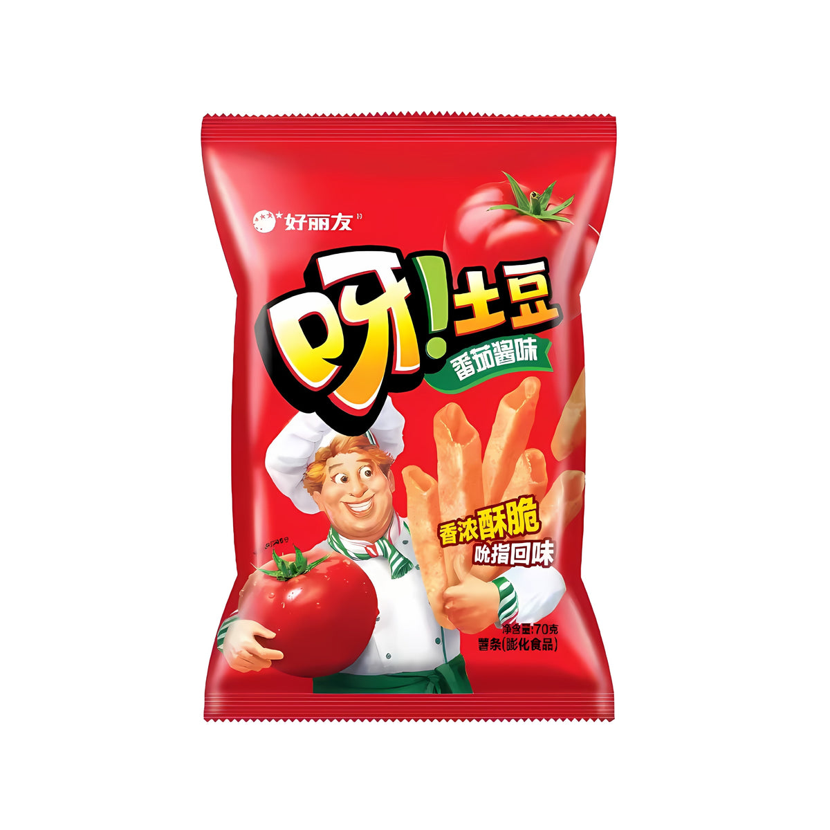 Orion O!Karto Tomato Flavour 70g bag