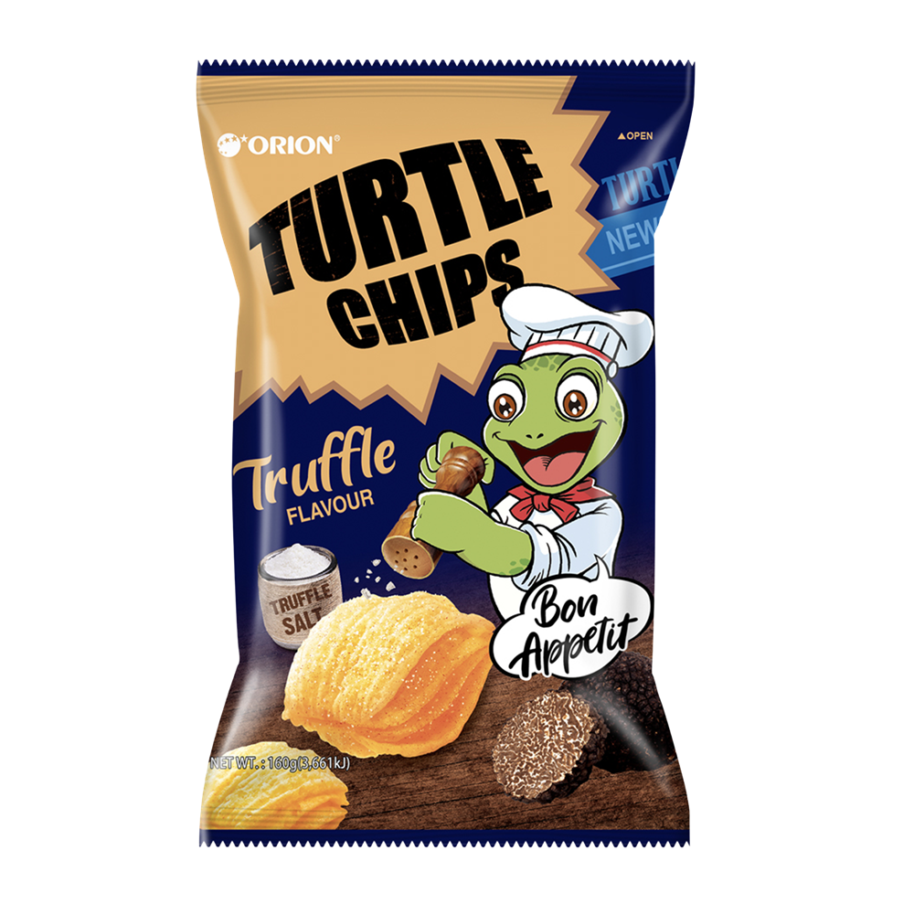 Orion Turtle Chips Truffle 160g bag
