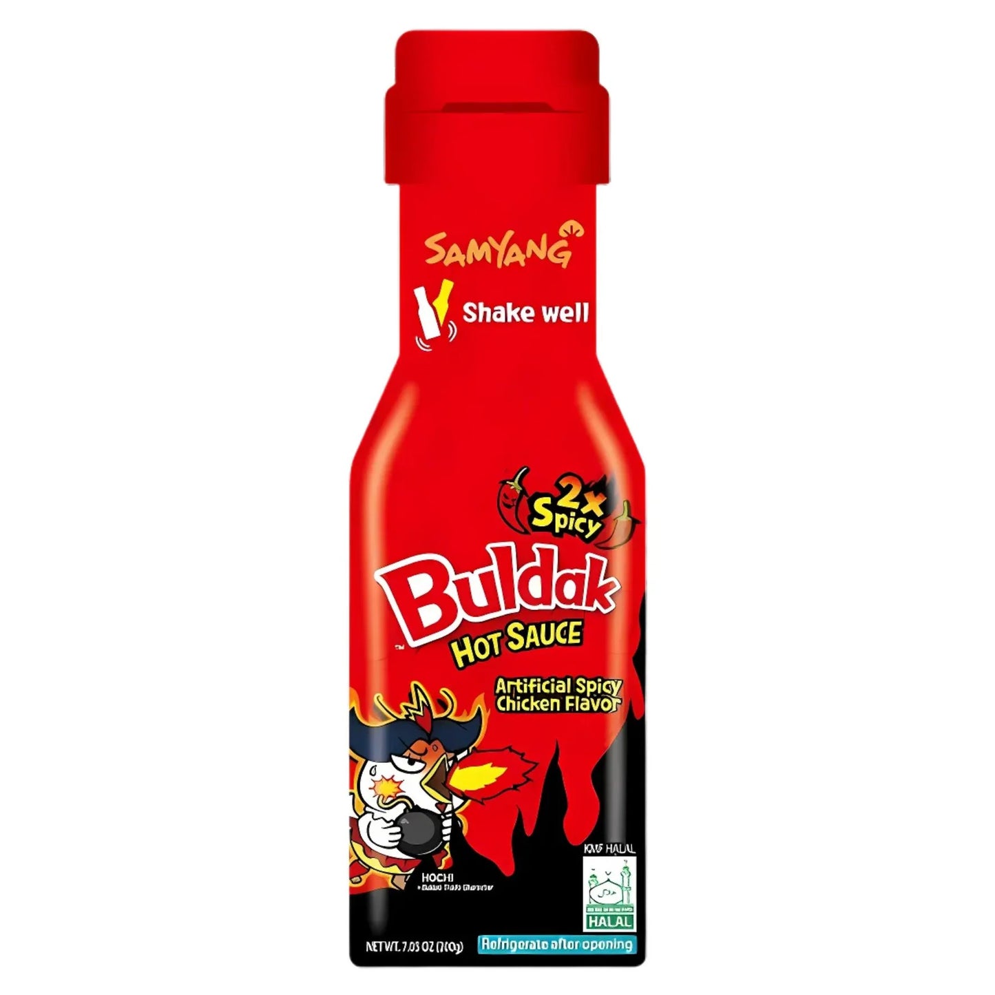 Samyang Buldak Extremely Spicy hot sauce bottle 165ml