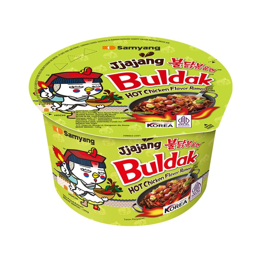 Samyang Buldak Jjajang instant noodle bowl 105g