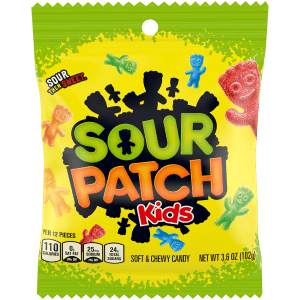 Sour Patch Kids Watermelon Soft and Chewy Candy 102g bag