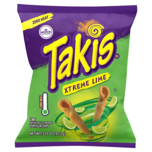Takis Xtreme Lime 92.3g front of pack