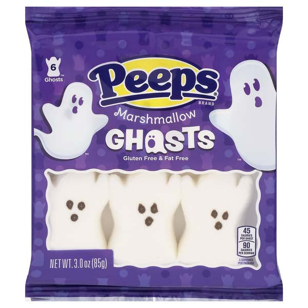 Peeps Marshmallow Ghosts 85g front of pack