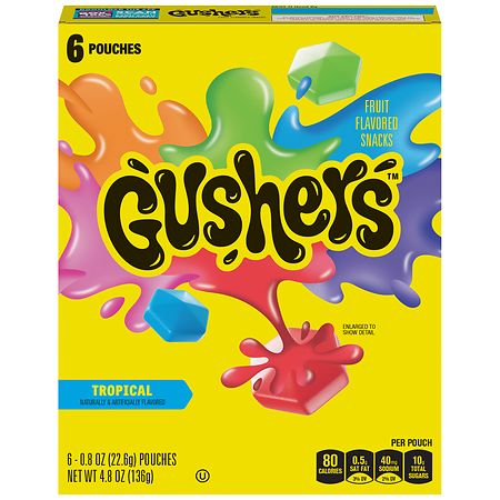 Gushers Tropical 136g product photo