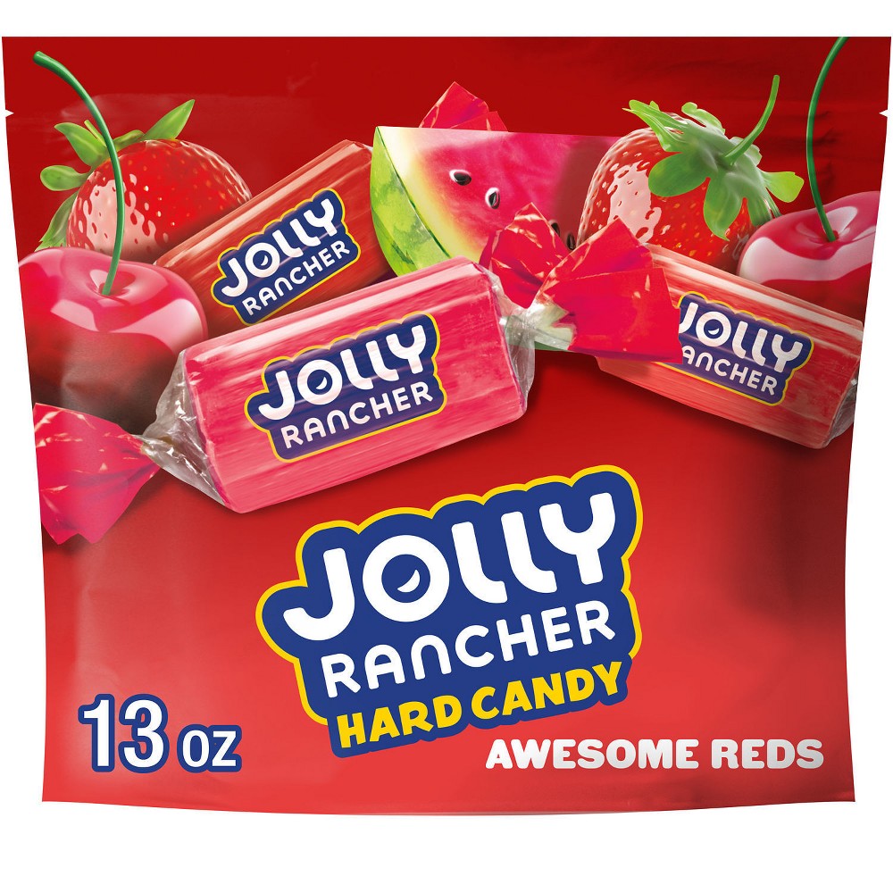 Jolly Rancher Awesome Reds Assorted Fruit Flavored Hard Candy - 13oz product photo