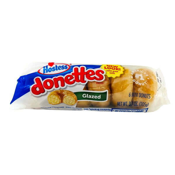Hostess Glazed Donettes 105g single retail pack