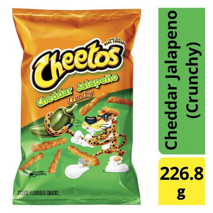 Cheetos Cheddar Jalapeño Flavoured 226.8g product photo