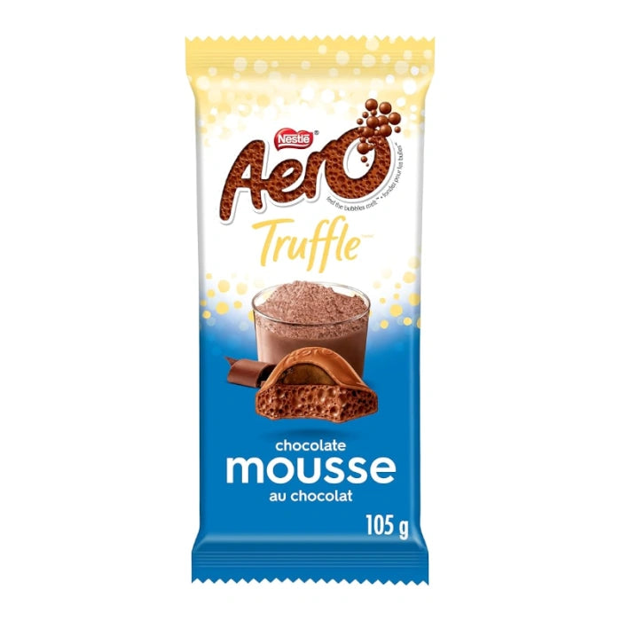 Aero Truffle Chocolate Mousse chocolate bar Canada 105g