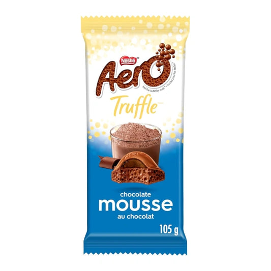 Aero Truffle Chocolate Mousse chocolate bar Canada 105g