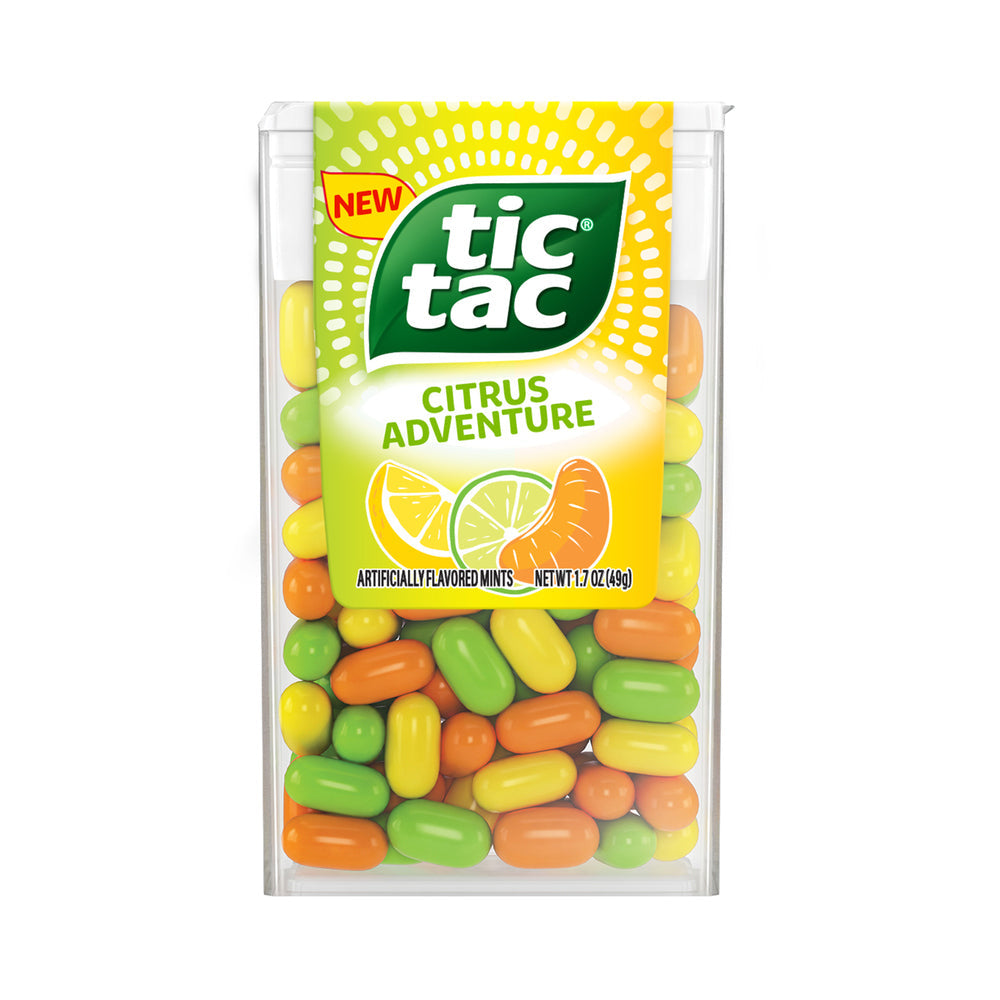 Tic Tac Citrus Adventure 49g single mint pack