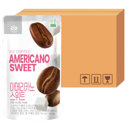 Balance Grow Americano Sweet pouch drink 230ml case of 10
