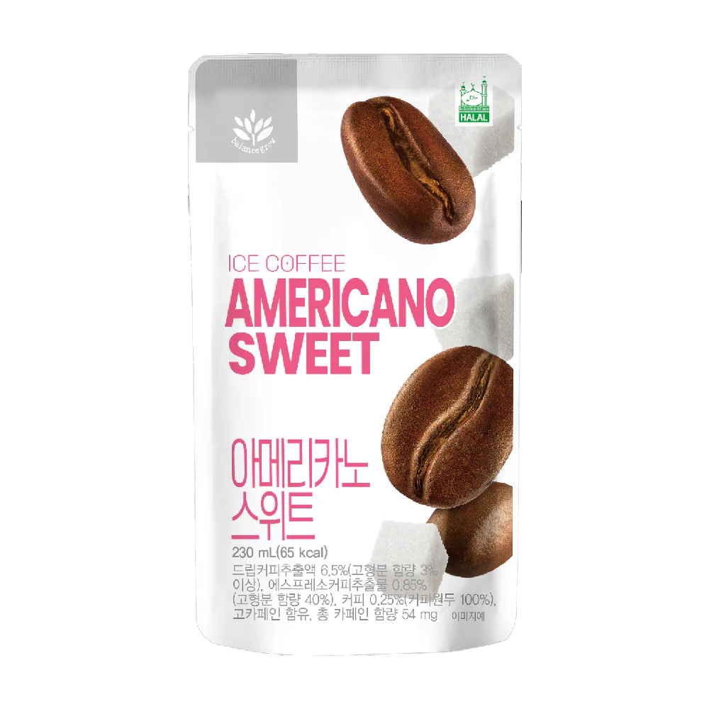 Balance Grow Americano Sweet pouch drink 230ml