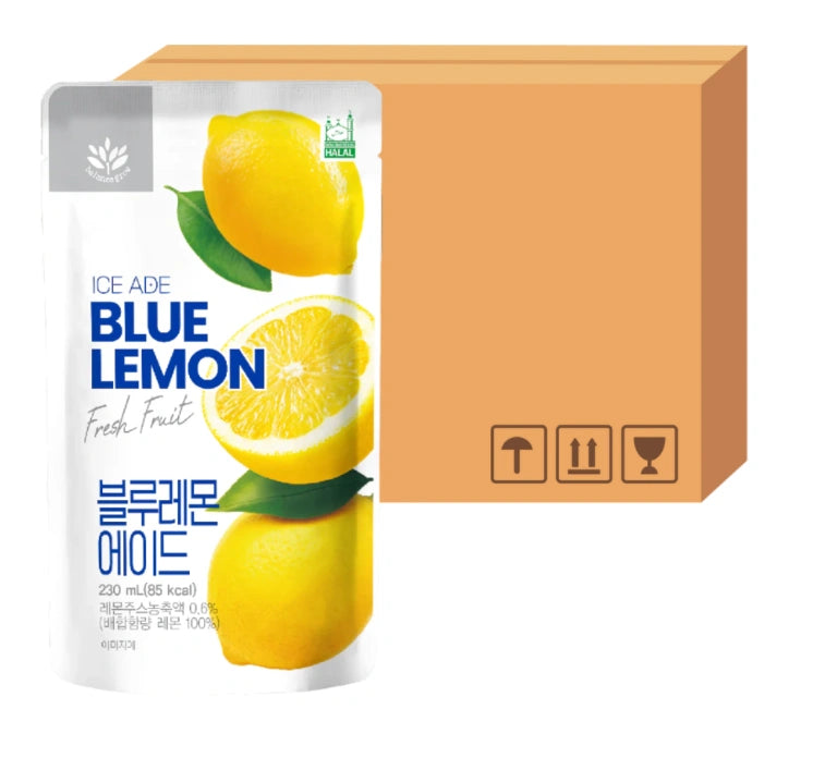 Balance Grow Blue Lemon ade pouch drink 230ml case of 10