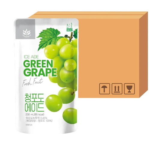 Balance Grow Green Grape Ade Pouch Drink 230ml (Case of 10)