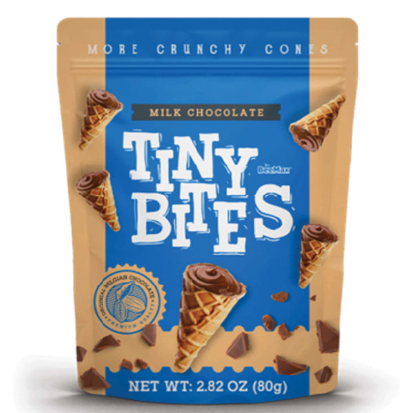 BeeMax Tiny Bites Milk Chocolate 80g front-of-pack