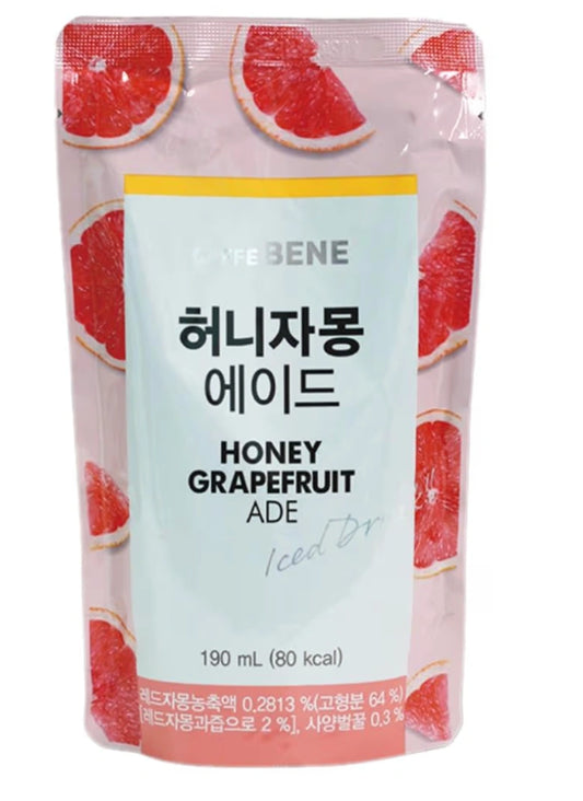 Caffe Bene Honey Grapefruit ade drink 190ml