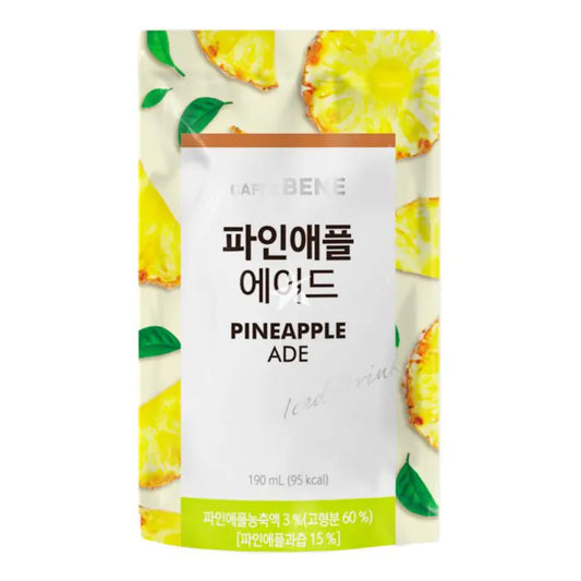 Caffe Bene Pineapple ade drink 190ml