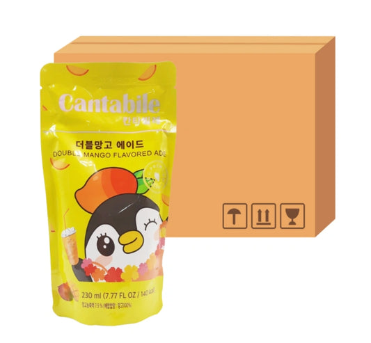 Cantabile Double Mango Flavoured Ade Pouch 230ml (Case of 10)