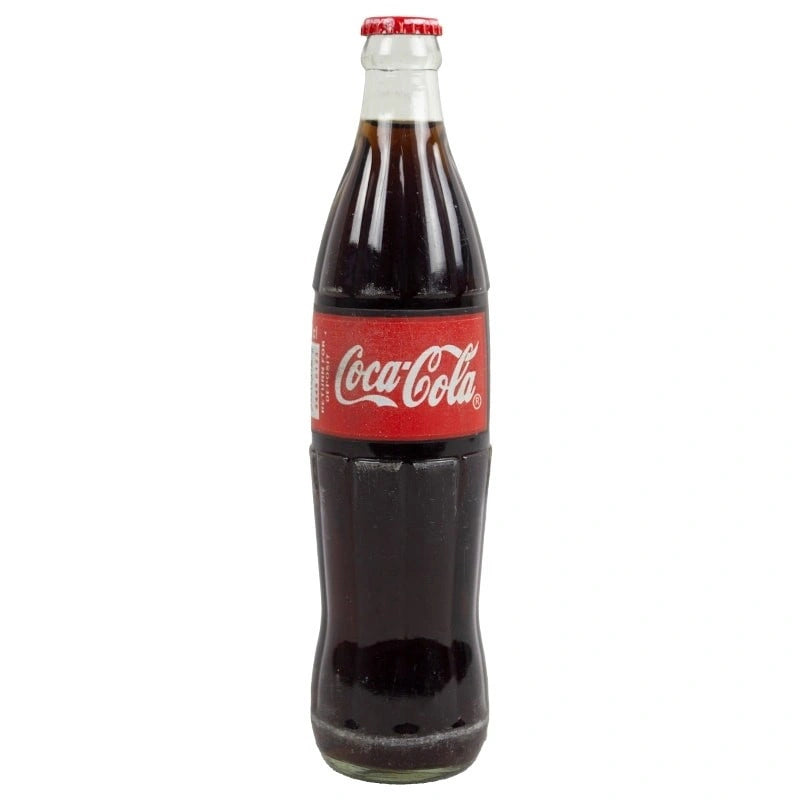 Coca-Cola soft drink in 500ml glass bottle from Nigeria