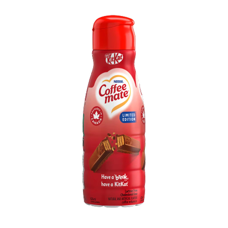 Coffee Mate KitKat flavoured coffee creamer 828ml