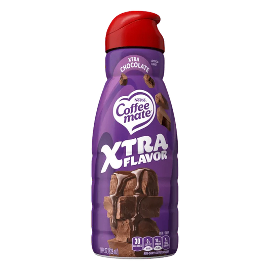 Coffee Mate Xtra Chocolate coffee creamer bottle 828ml