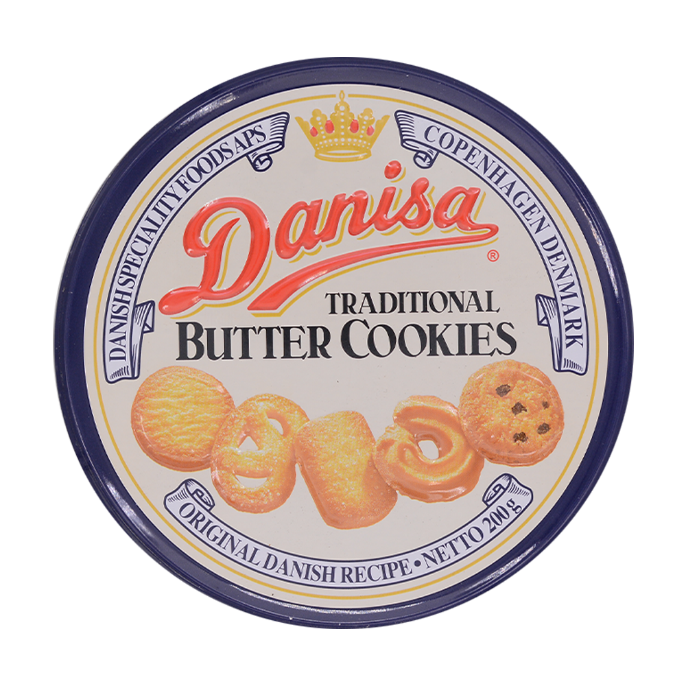 Danisa Traditional Butter Cookies 200g tin