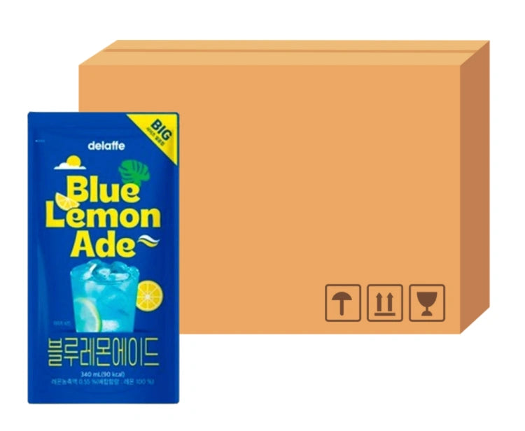 Delaffe Blue Lemon Ade 340ml Case of 8