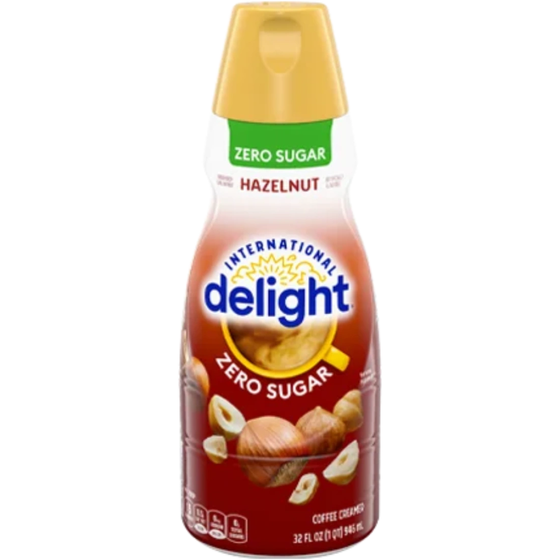 International Delight Hazelnut Zero Sugar coffee creamer 32oz