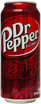 Dr Pepper soft drink bottle USA 473ml