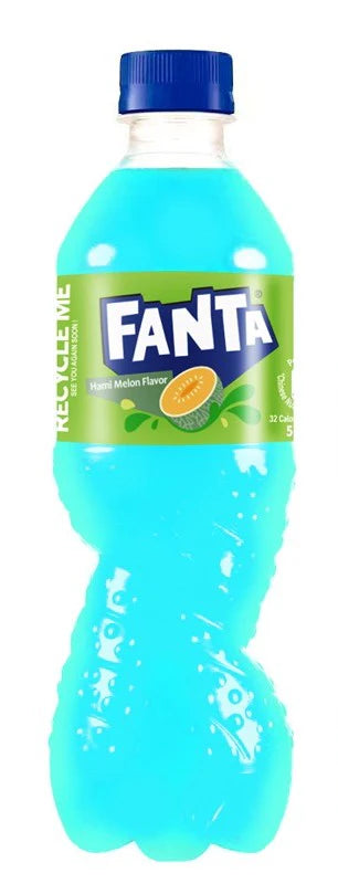 Fanta Hami Melon soft drink bottle from China 500ml