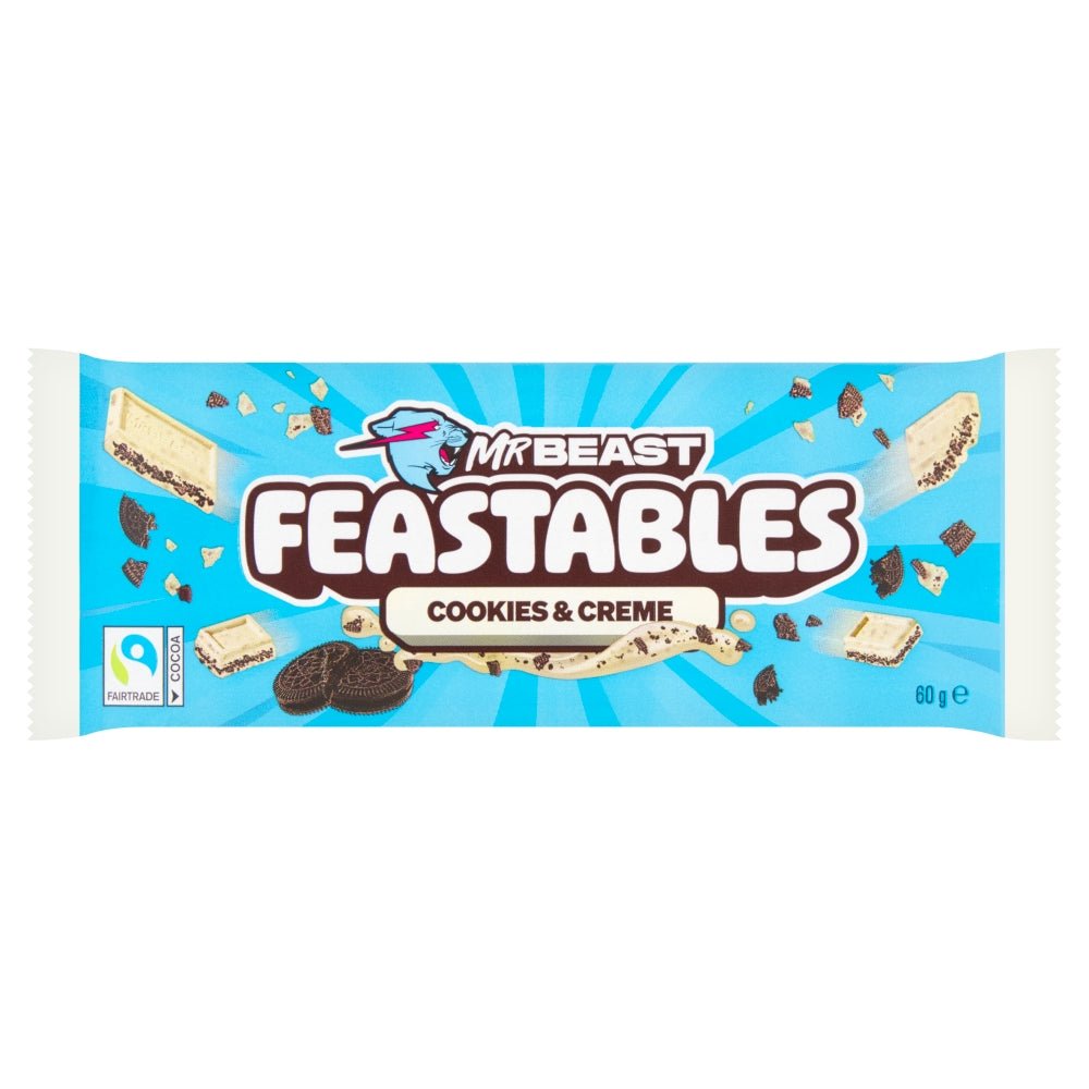 MrBeast Feastables  Cookies & Cream 60g product photo