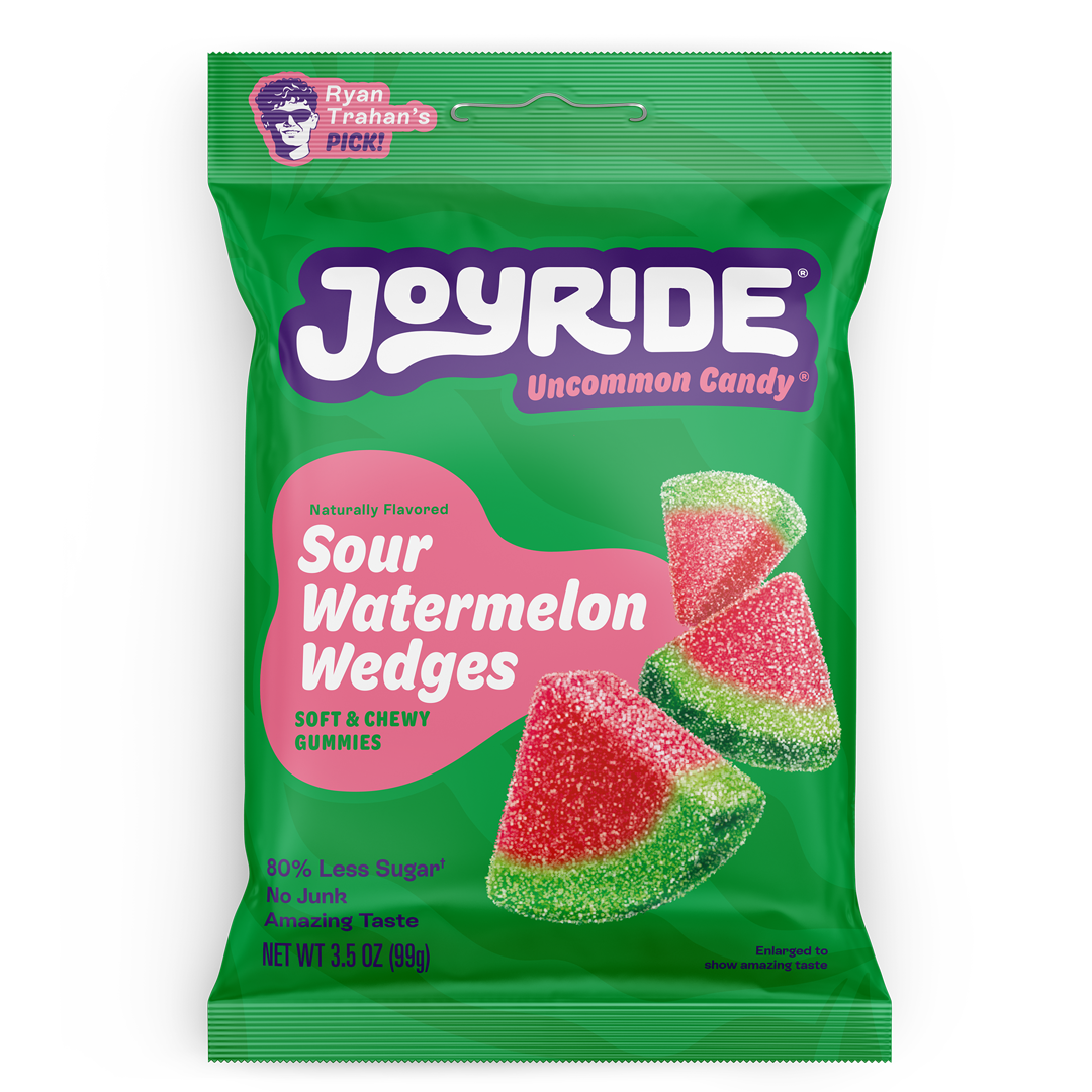 JOYRIDE Sour Watermelon Wedges 99g pouch