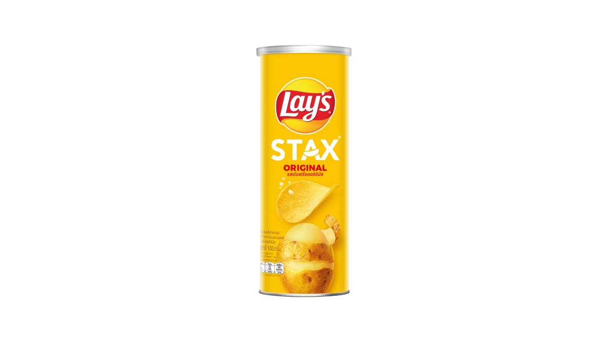 Lay's Stax Original 100g can