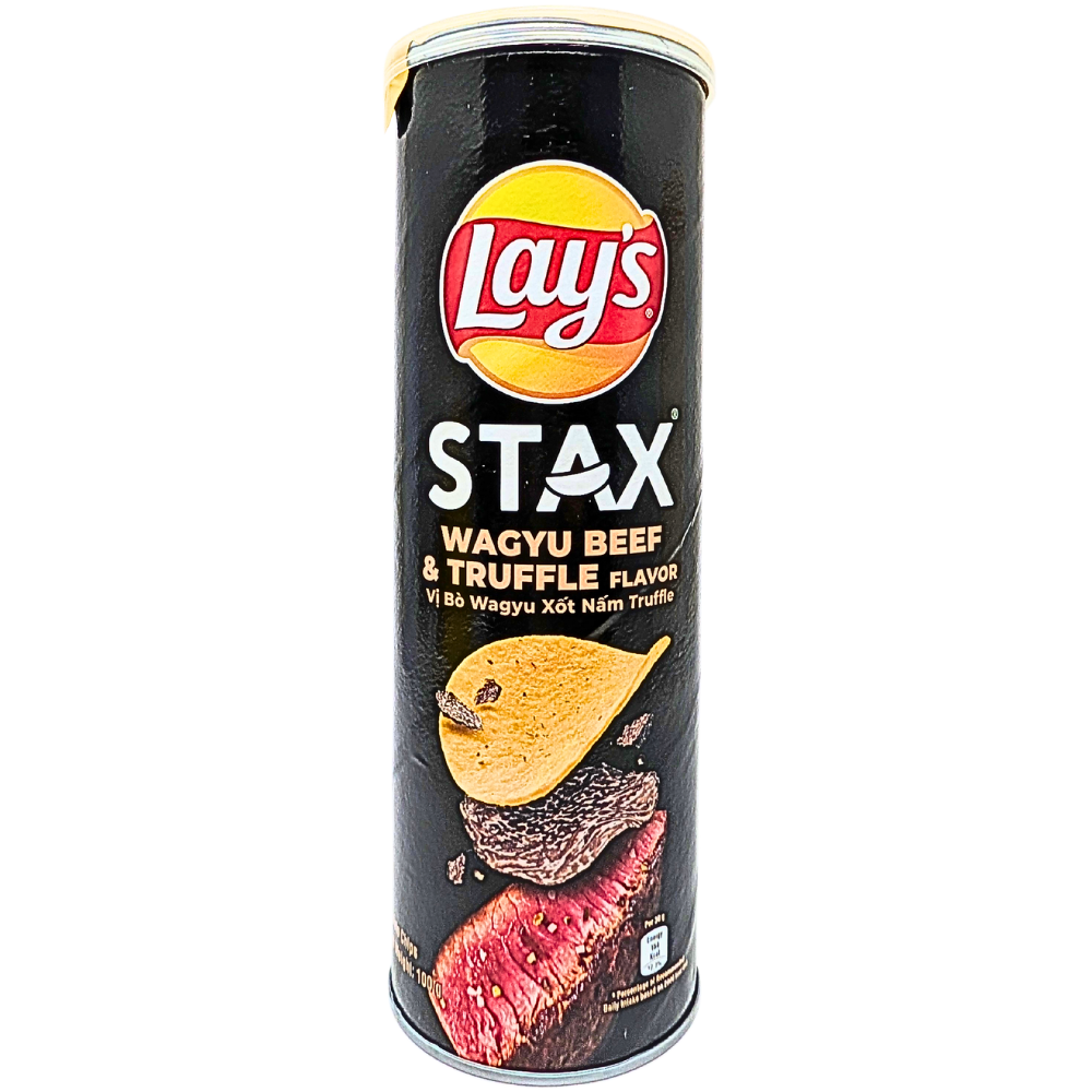 Lay's Stax Wagyu Beef & Truffle 100g can