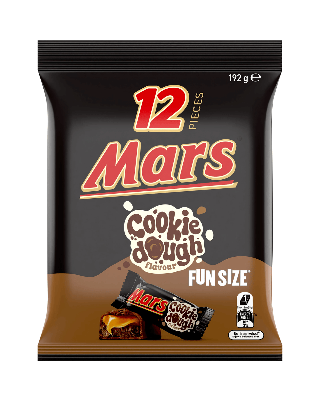 Mars Cookie Dough Fun Size 192g share bag
