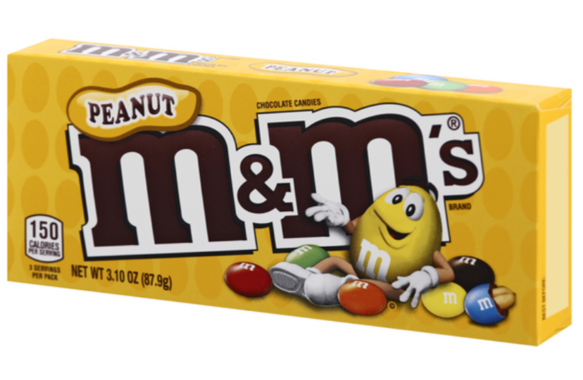 M&M's Peanut Theatre Box 87.9g single box front