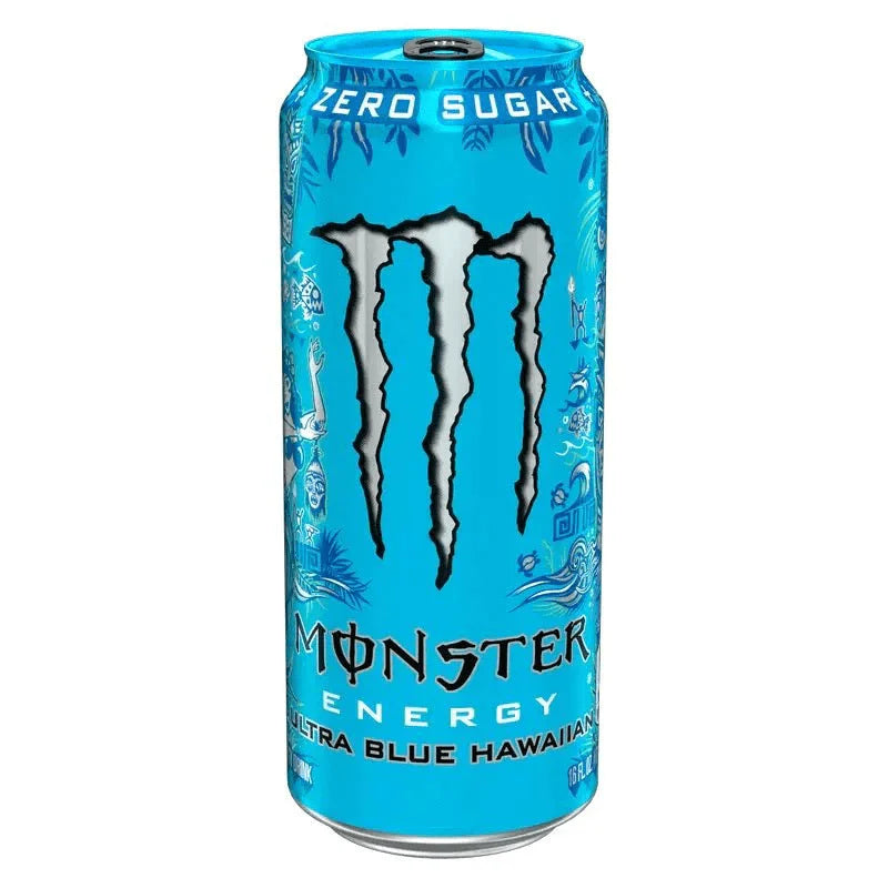 Monster Ultra Blue Hawaiian energy drink USA 473ml