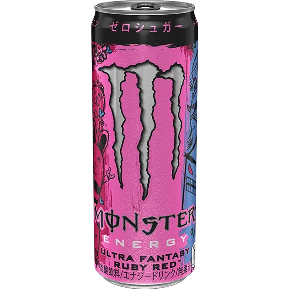 Monster Ultra Ruby Red energy drink Japan 355ml