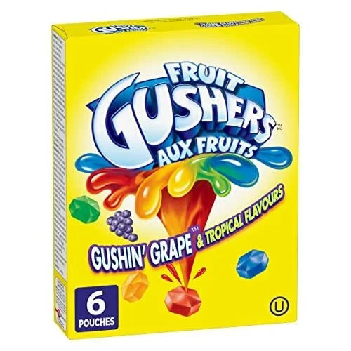Betty Crocker Gushin Grape/Tropical 6ct 138g product photo