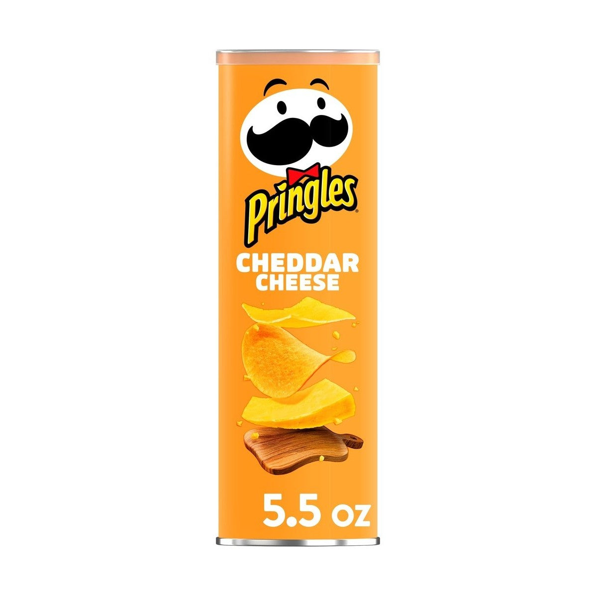 Pringles Cheddar Cheese 5.5oz front-of-pack