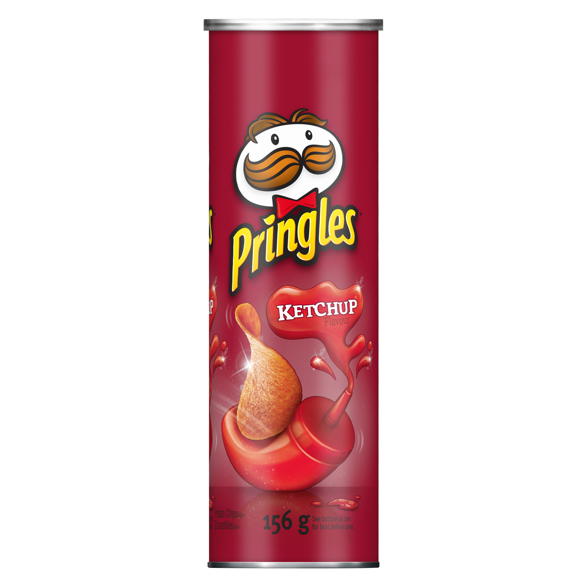 Pringles Ketchup 156g front-of-pack