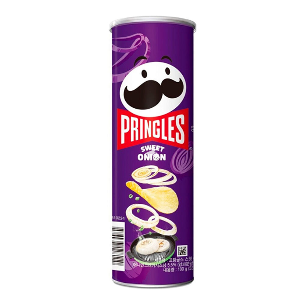 Pringles Sweet Onion 100g front-of-pack
