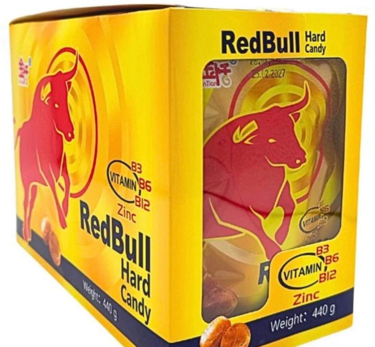 Red Bull hard candy energy sweets multipack 20 x 22g
