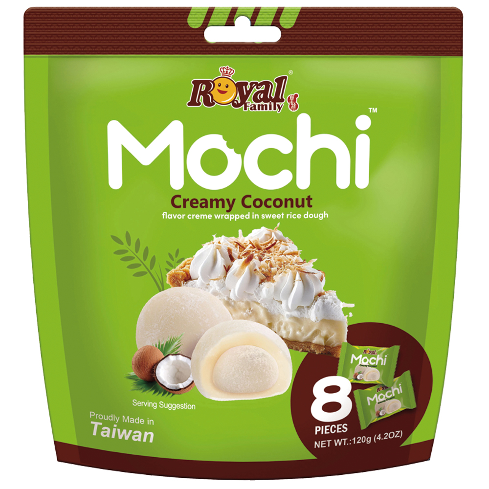 RF Mochi Creamy Coconut 120g front-of-pack