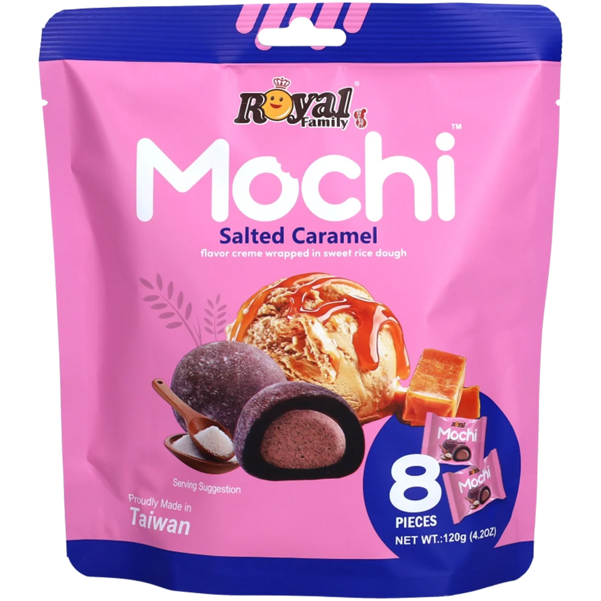 Royal Family Salted Caramel 120g 120g front-of-pack